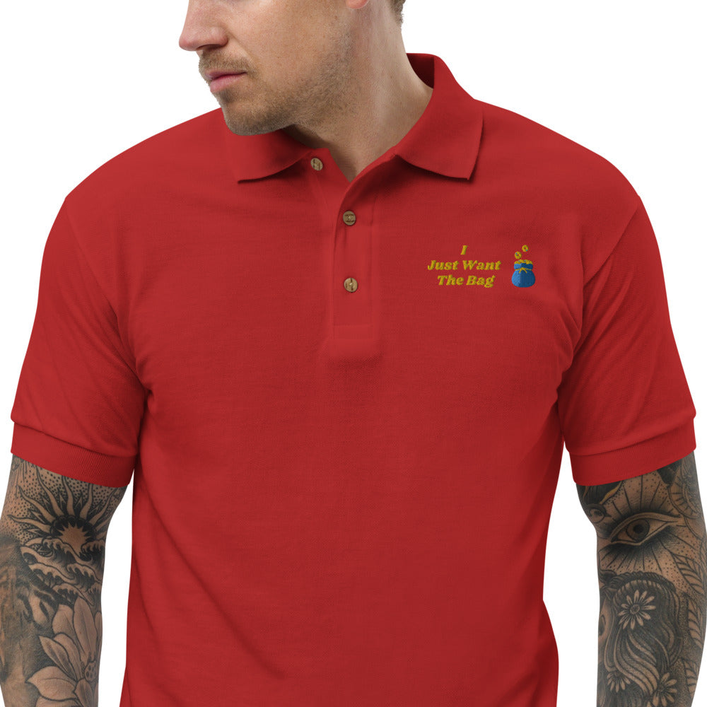 I.J.W.T.B. Special Ed. Embroidered Polo Shirt - BAG GUY APPAREL L.L.C.