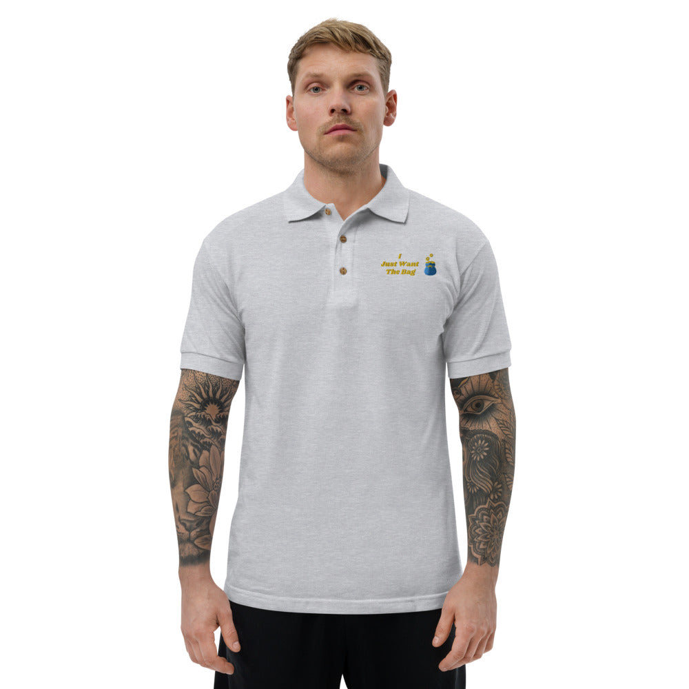 I.J.W.T.B. Special Ed. Embroidered Polo Shirt - BAG GUY APPAREL L.L.C.