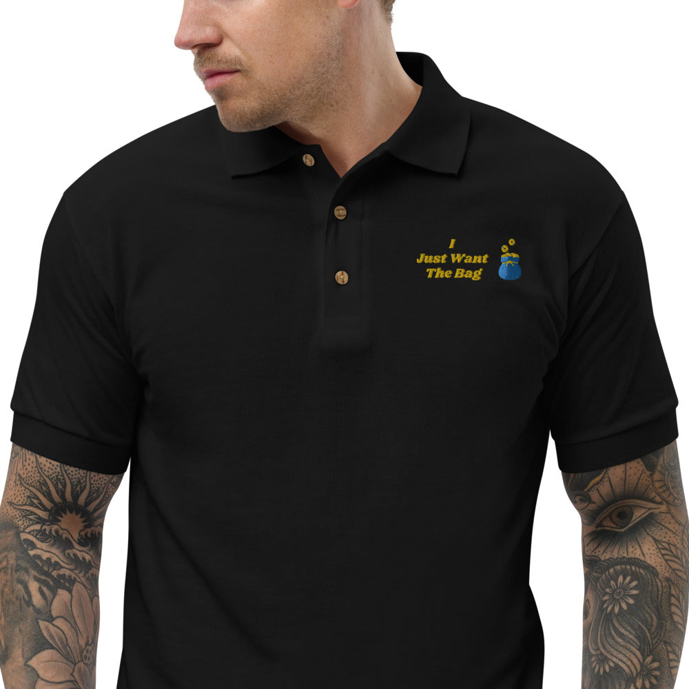 I.J.W.T.B. Special Ed. Embroidered Polo Shirt - BAG GUY APPAREL L.L.C.