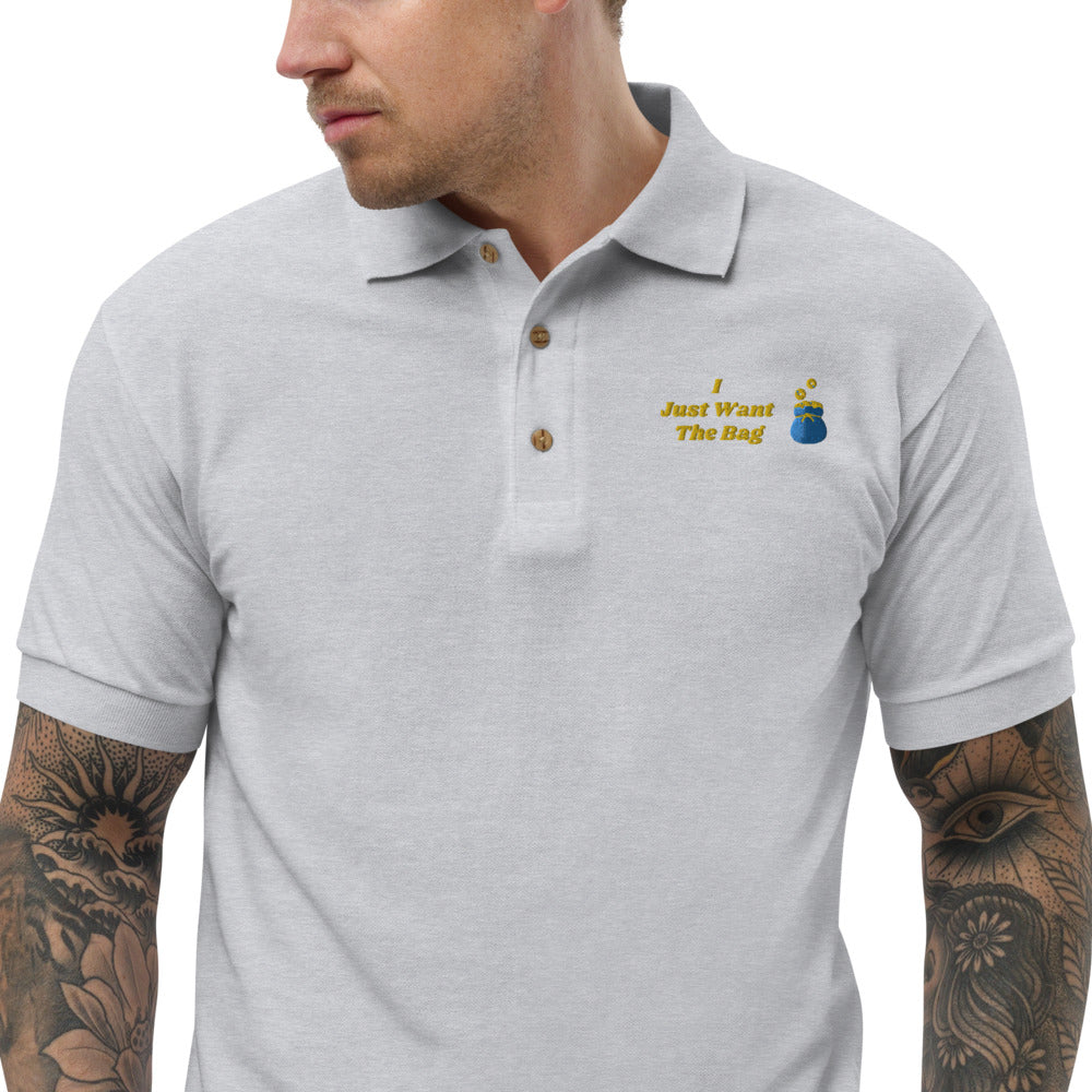 I.J.W.T.B. Special Ed. Embroidered Polo Shirt - BAG GUY APPAREL L.L.C.