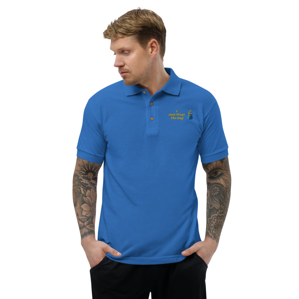 I.J.W.T.B. Special Ed. Embroidered Polo Shirt - BAG GUY APPAREL L.L.C.