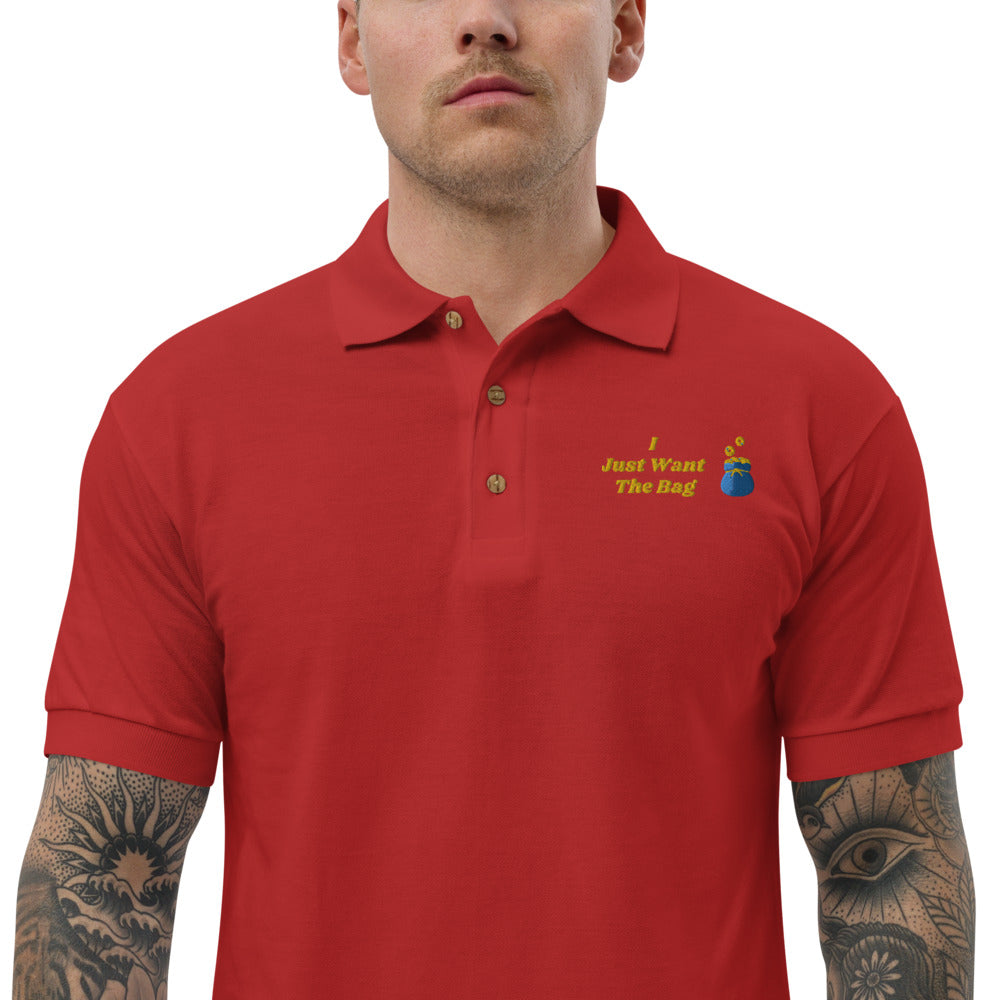 I.J.W.T.B. Special Ed. Embroidered Polo Shirt - BAG GUY APPAREL L.L.C.