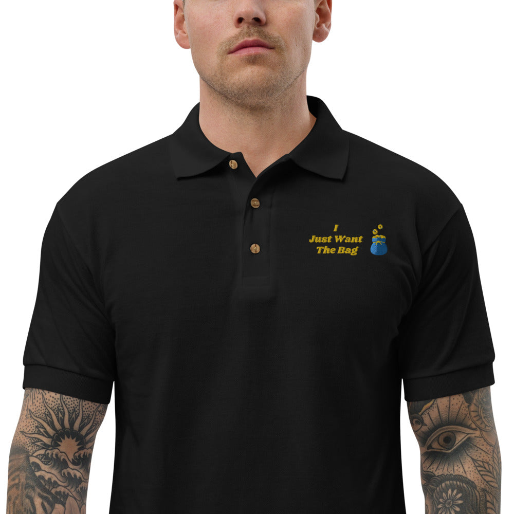 I.J.W.T.B. Special Ed. Embroidered Polo Shirt - BAG GUY APPAREL L.L.C.