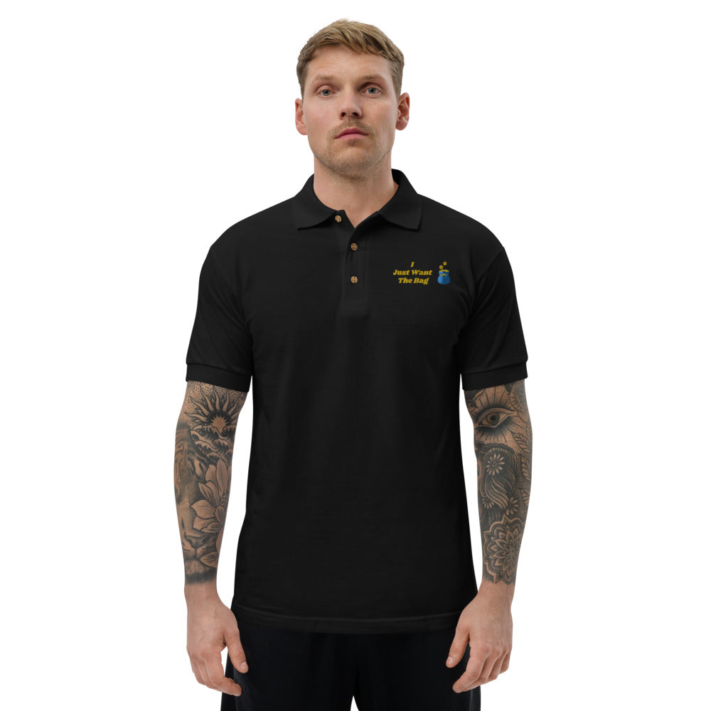 I.J.W.T.B. Special Ed. Embroidered Polo Shirt - BAG GUY APPAREL L.L.C.