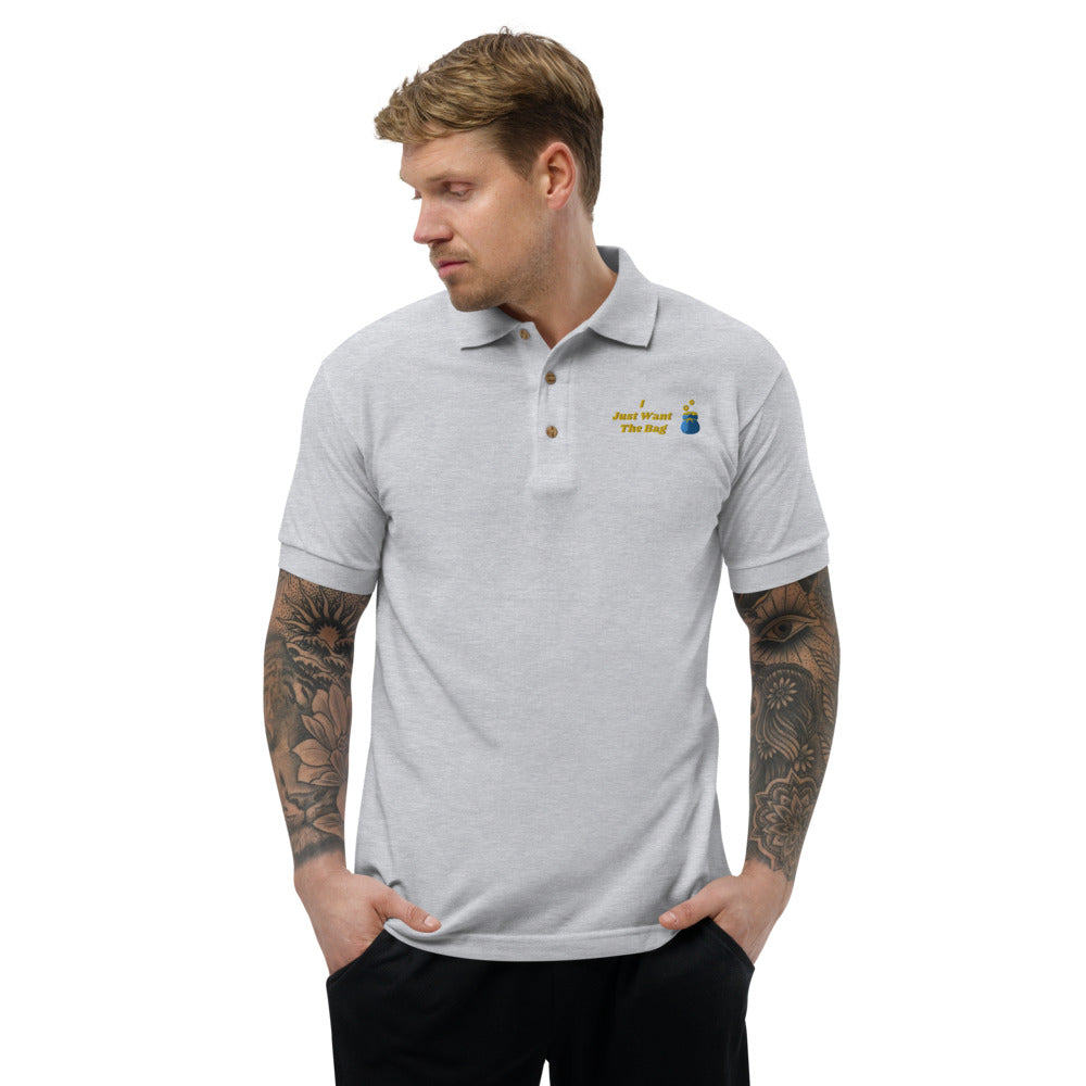 I.J.W.T.B. Special Ed. Embroidered Polo Shirt - BAG GUY APPAREL L.L.C.