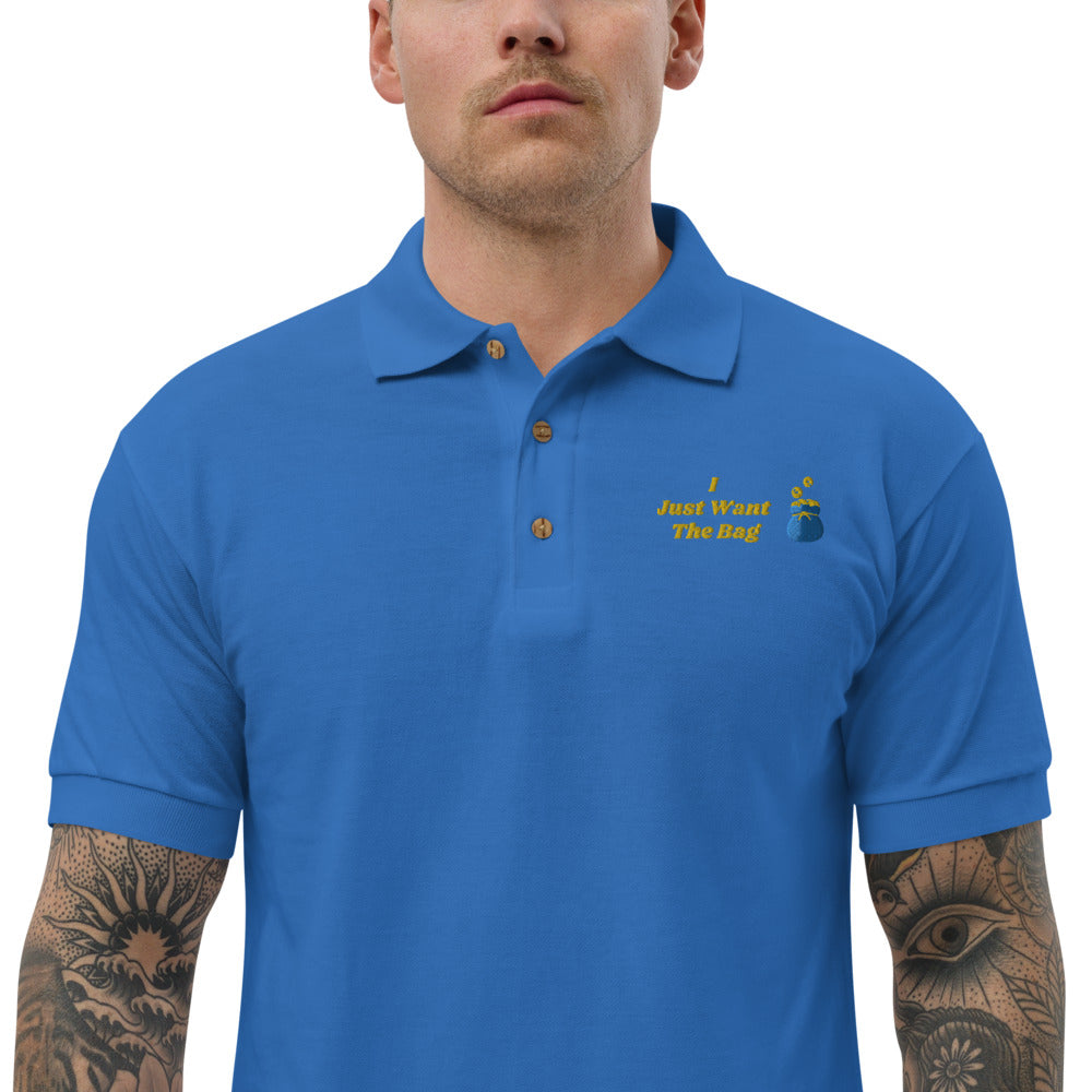 I.J.W.T.B. Special Ed. Embroidered Polo Shirt - BAG GUY APPAREL L.L.C.