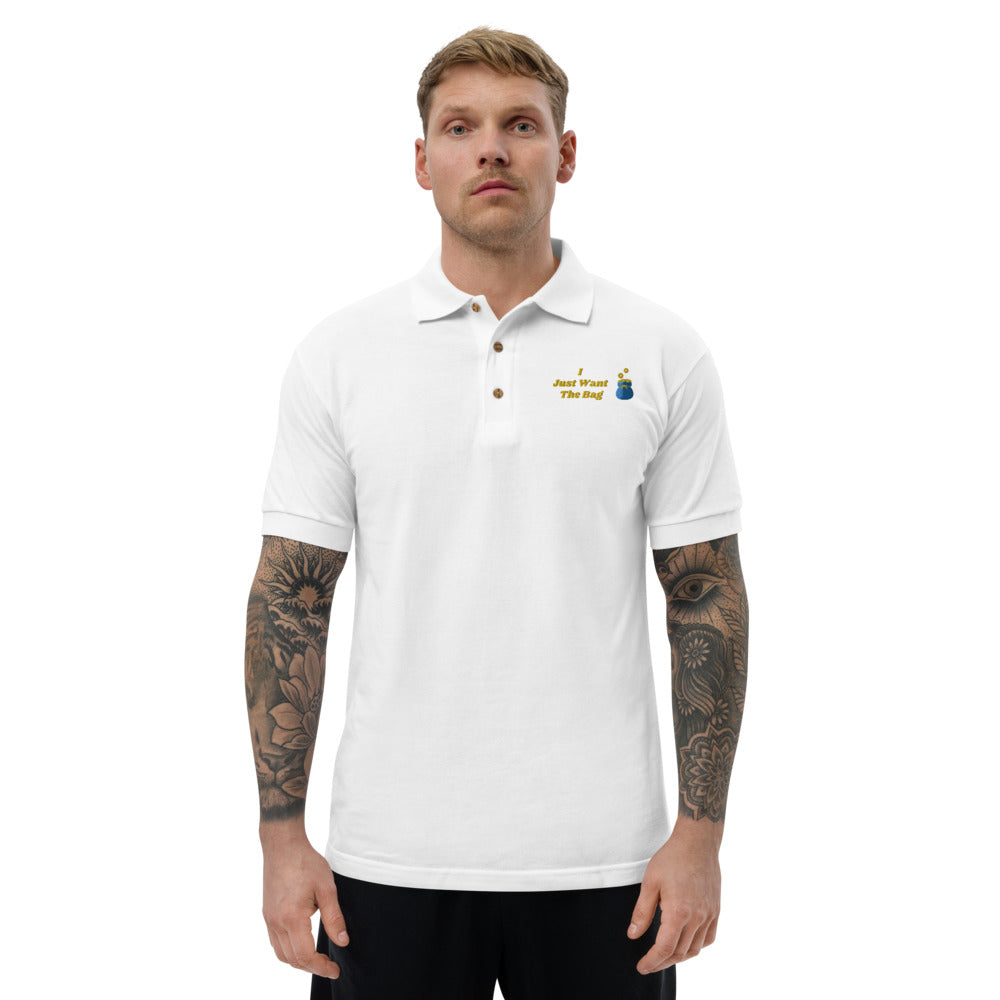 I.J.W.T.B. Special Ed. Embroidered Polo Shirt - BAG GUY APPAREL L.L.C.