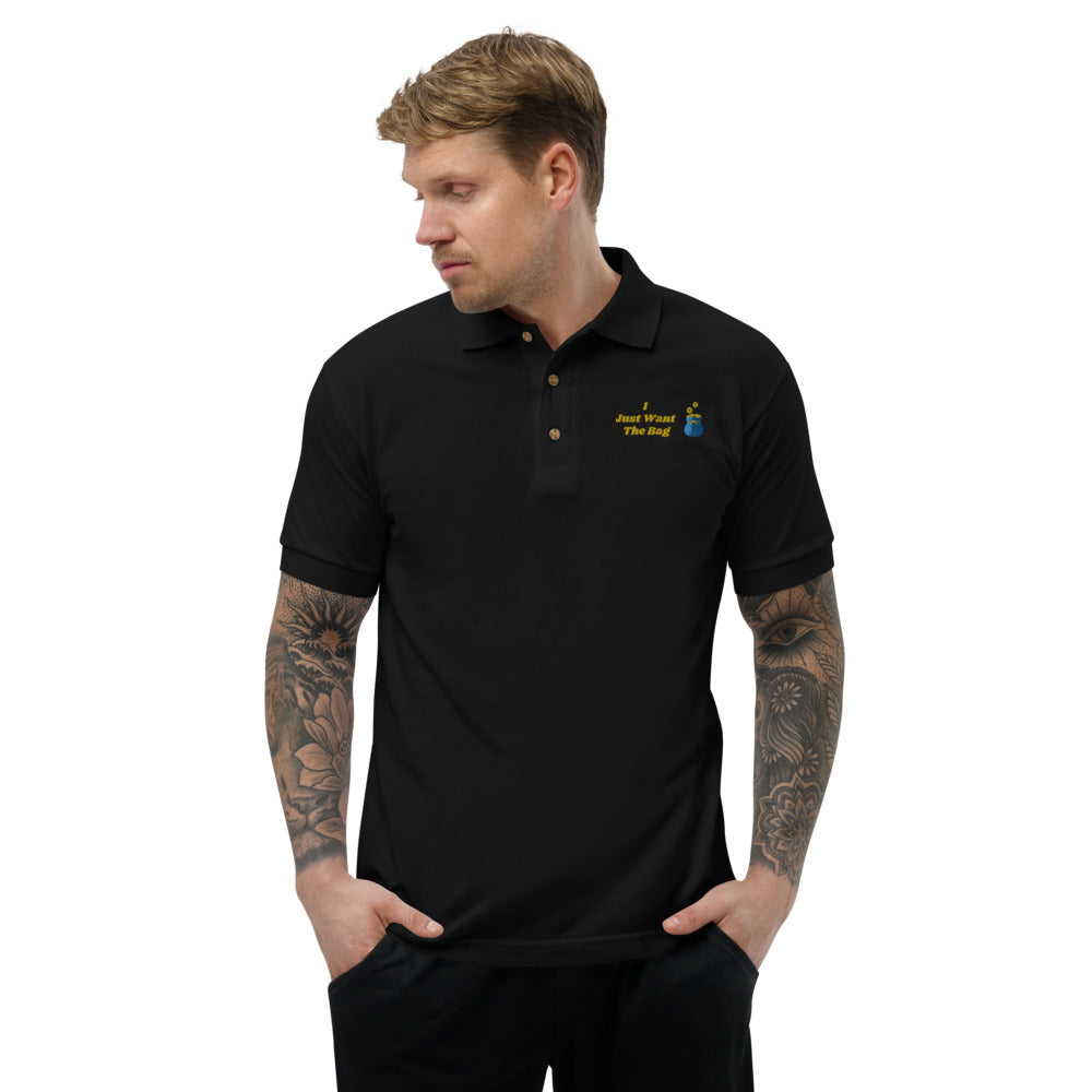 I.J.W.T.B. Special Ed. Embroidered Polo Shirt - BAG GUY APPAREL L.L.C.