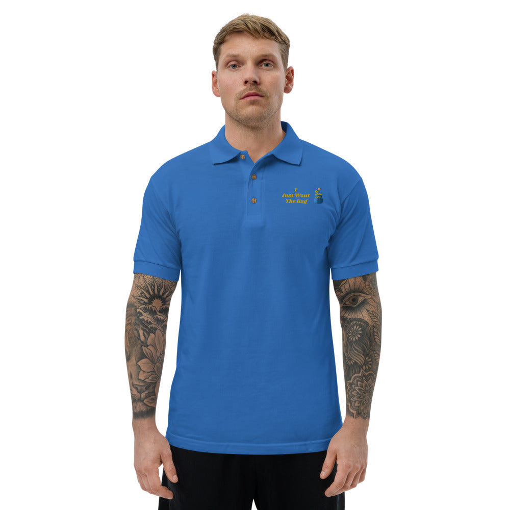 I.J.W.T.B. Special Ed. Embroidered Polo Shirt - BAG GUY APPAREL L.L.C.