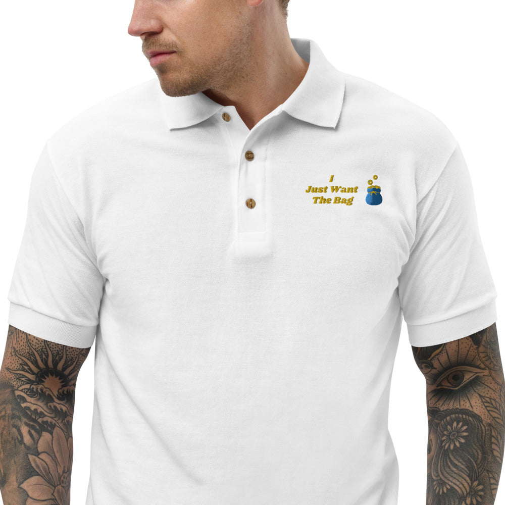 I.J.W.T.B. Special Ed. Embroidered Polo Shirt - BAG GUY APPAREL L.L.C.