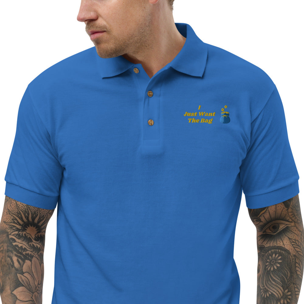 I.J.W.T.B. Special Ed. Embroidered Polo Shirt - BAG GUY APPAREL L.L.C.
