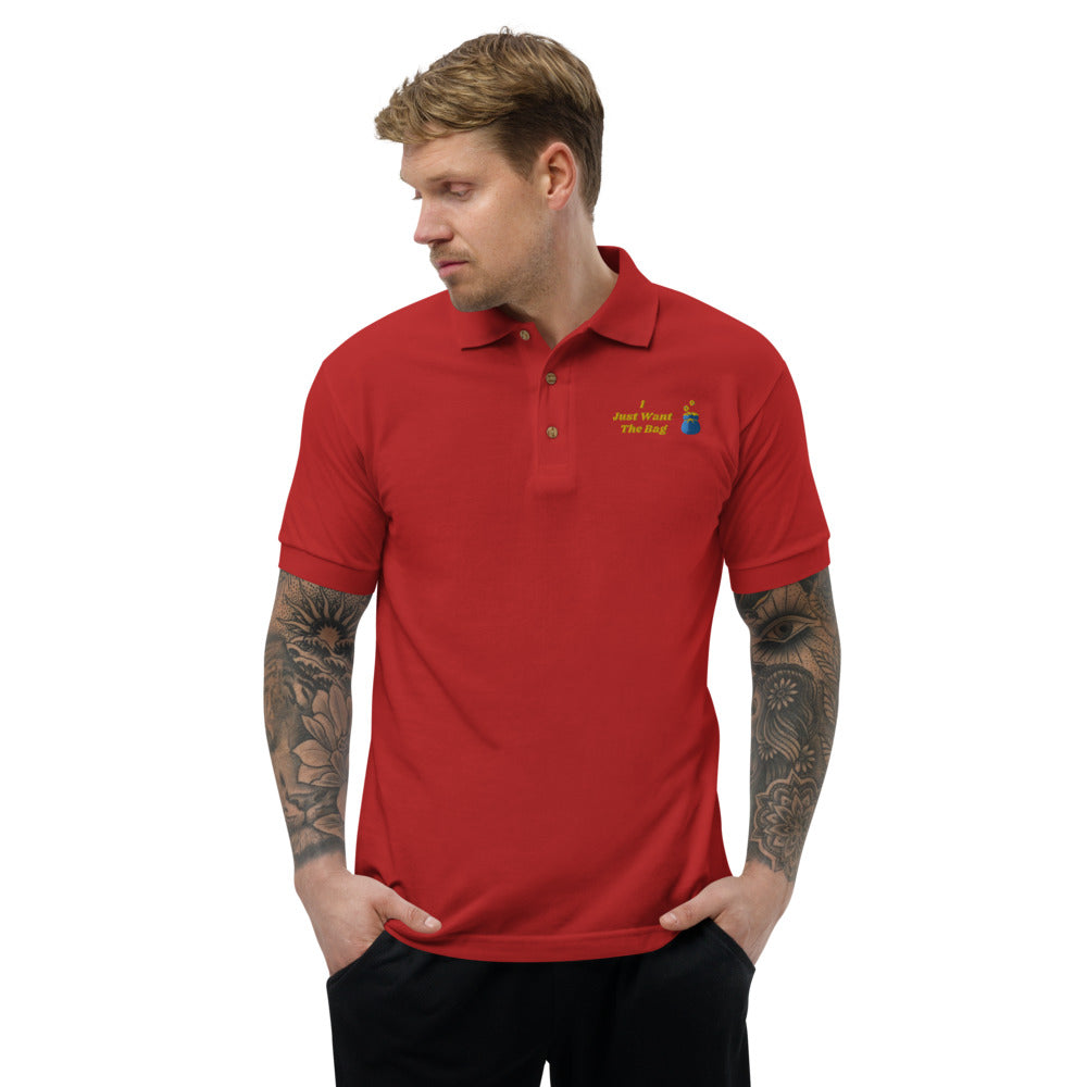 I.J.W.T.B. Special Ed. Embroidered Polo Shirt - BAG GUY APPAREL L.L.C.