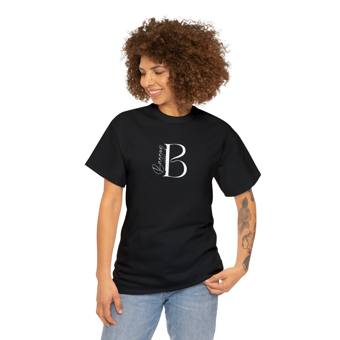 Bagguy &quot;B&quot; Unisex Heavy Cotton Tee