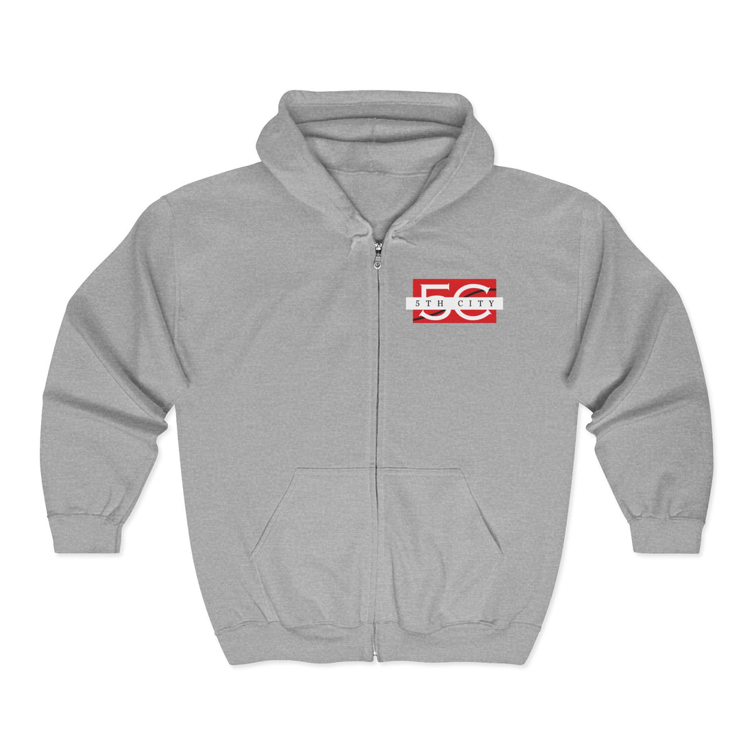 5th City Unisex Heavy Blend™ Full Zip Hooded Sweatshirt