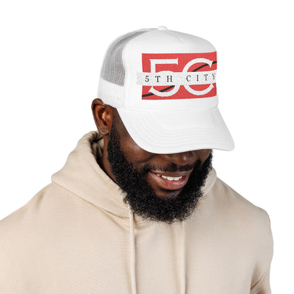 5th City Stylish Foam Trucker Hat with Bold 50th City Embroidery, Perfect for Festivals, Outdoor Events, and Everyday Wear, Unisex Gift, Casual [...]