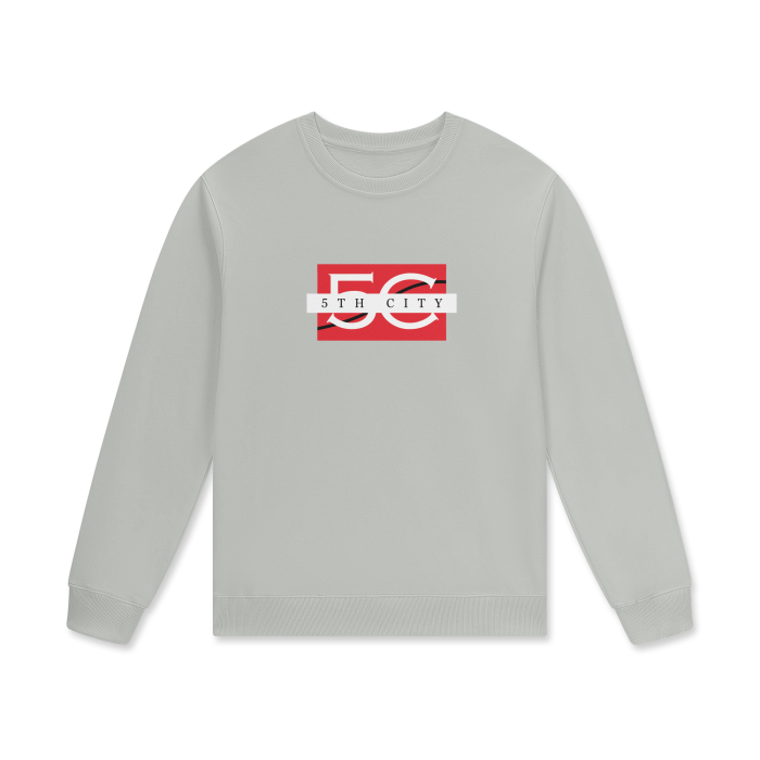 5th City Streetwear Unisex Staple 100% Cotton Pullover