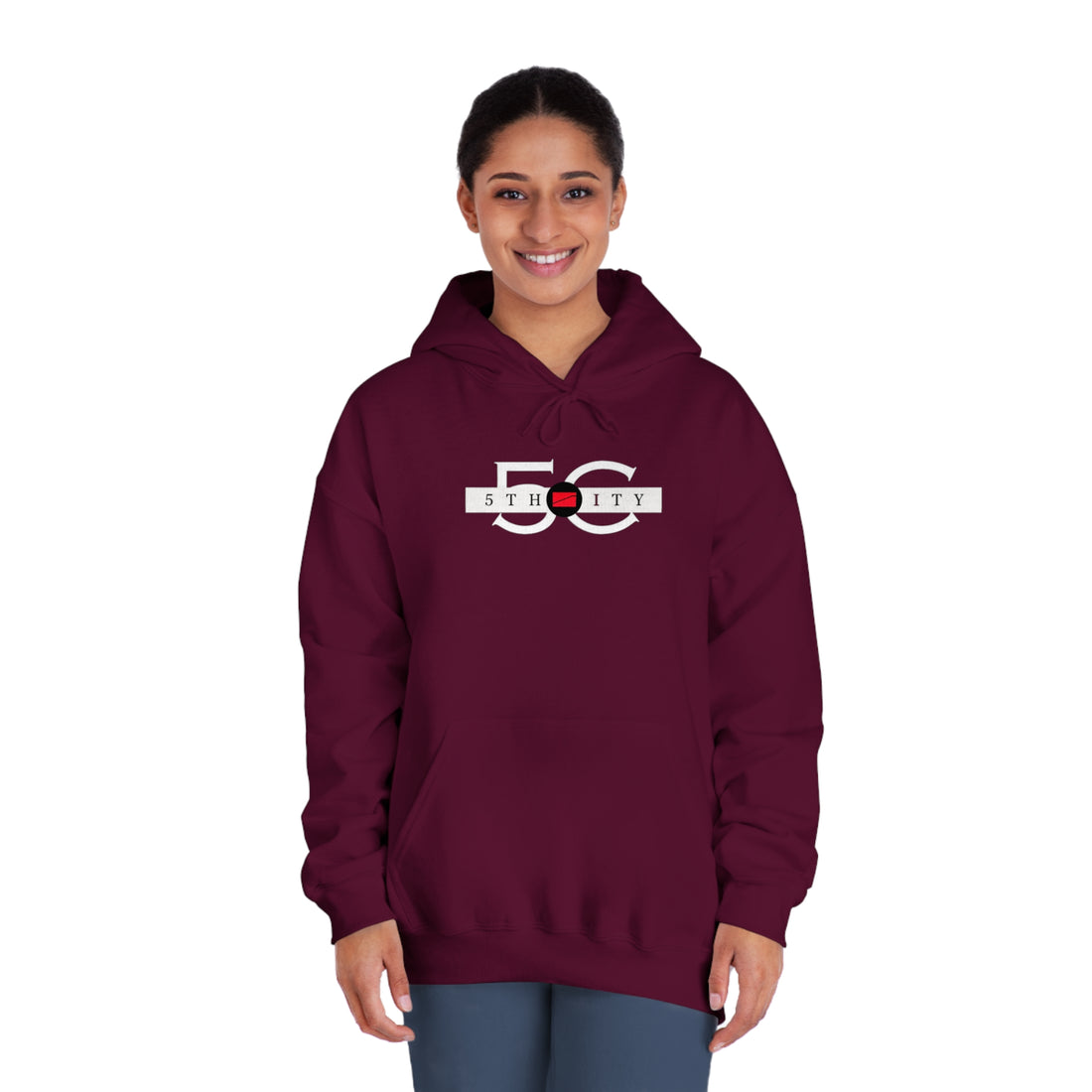 5thCity Unisex DryBlend® Hooded Sweatshirt