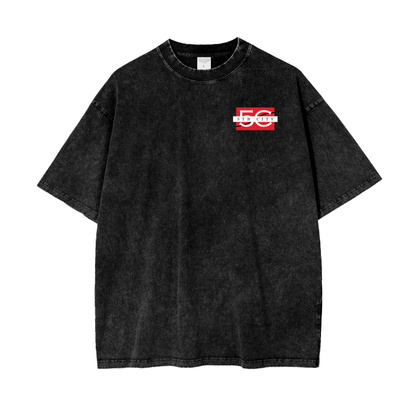 5th City Acid Wash Oversize T-Shirt - 250 GSM