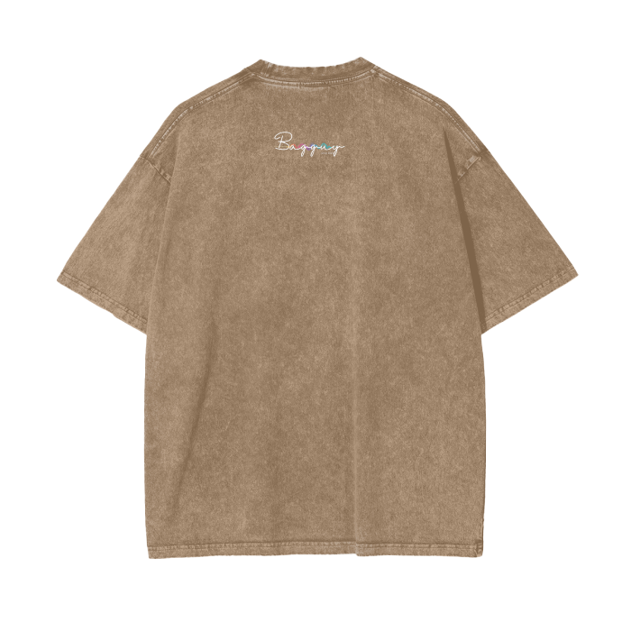 5th City Acid Wash Oversize T-Shirt - 250 GSM