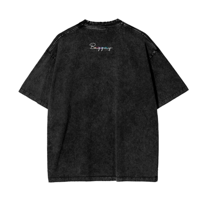 5th City Acid Wash Oversize T-Shirt - 250 GSM