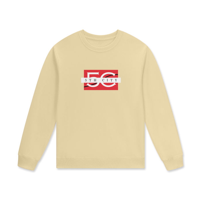 5th City Streetwear Unisex Staple 100% Cotton Pullover