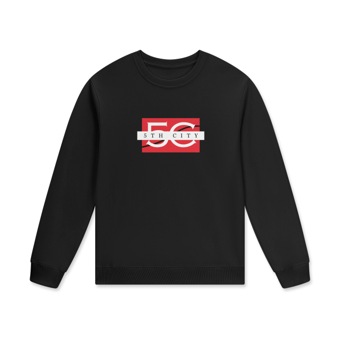 5th City Streetwear Unisex Staple 100% Cotton Pullover