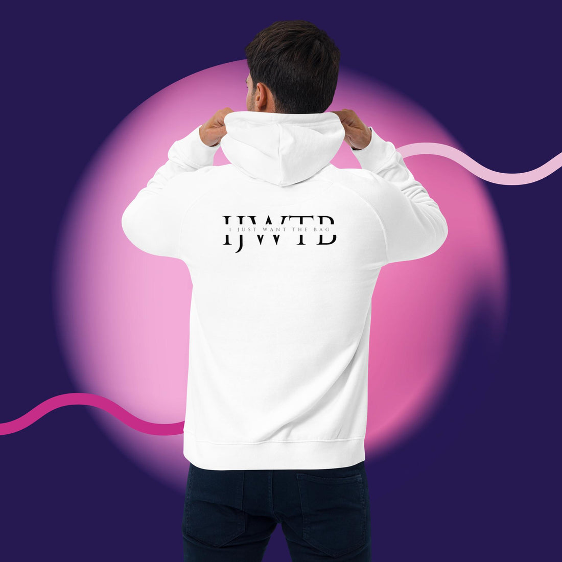 IJWTB Unisex eco raglan hoodie