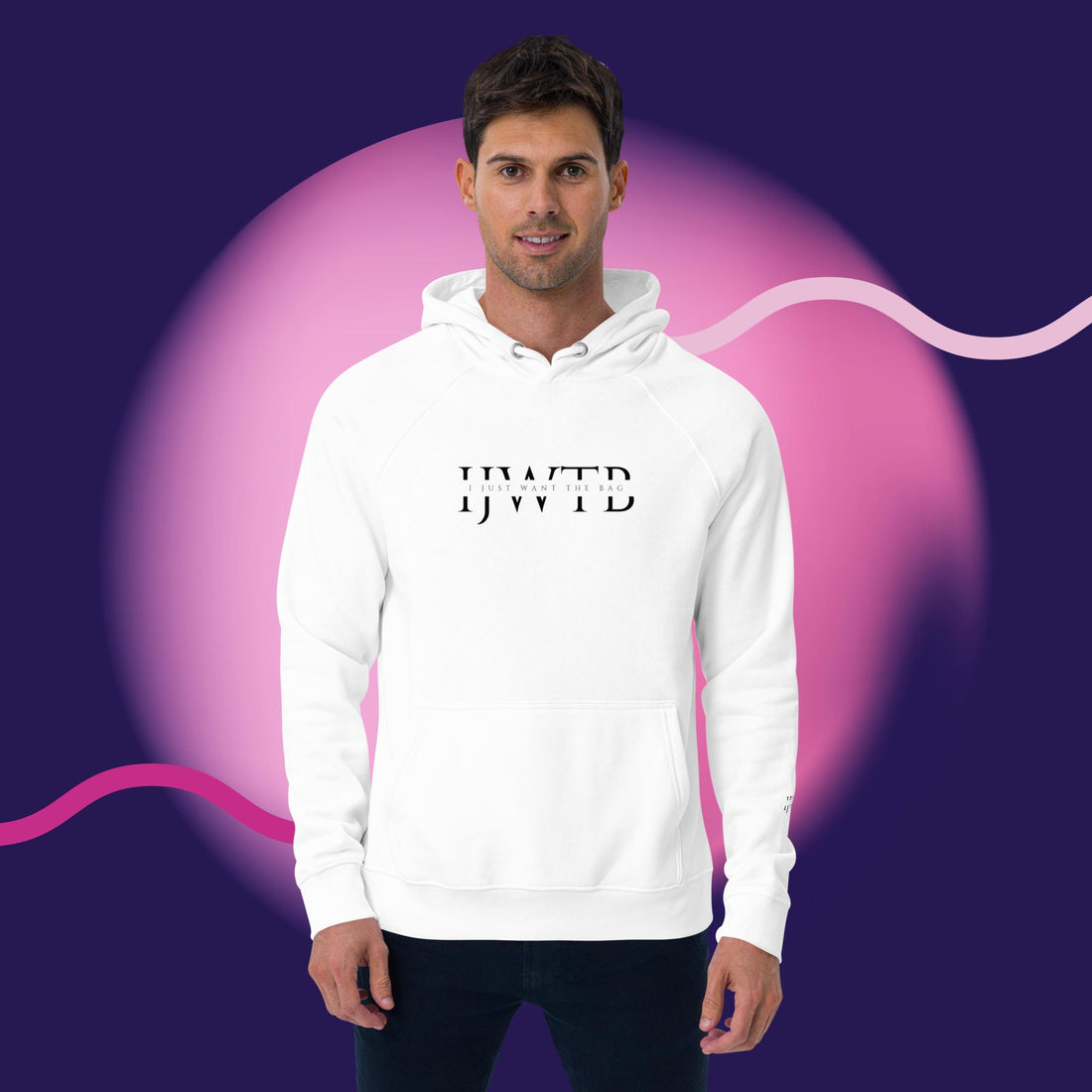 IJWTB Unisex eco raglan hoodie