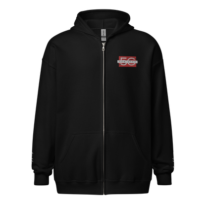 5th City Unisex heavy blend zip hoodie