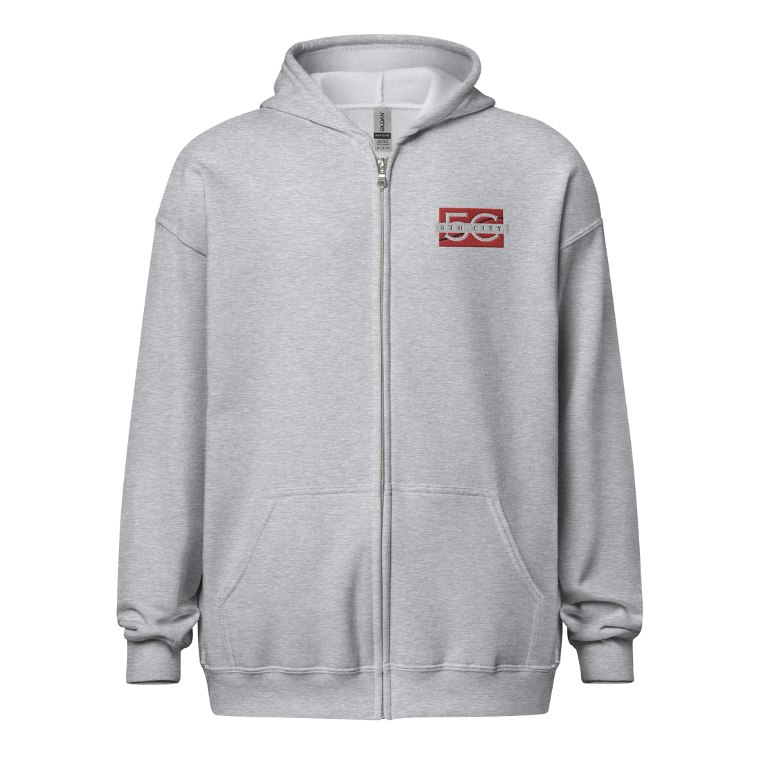 5th City Unisex heavy blend zip hoodie