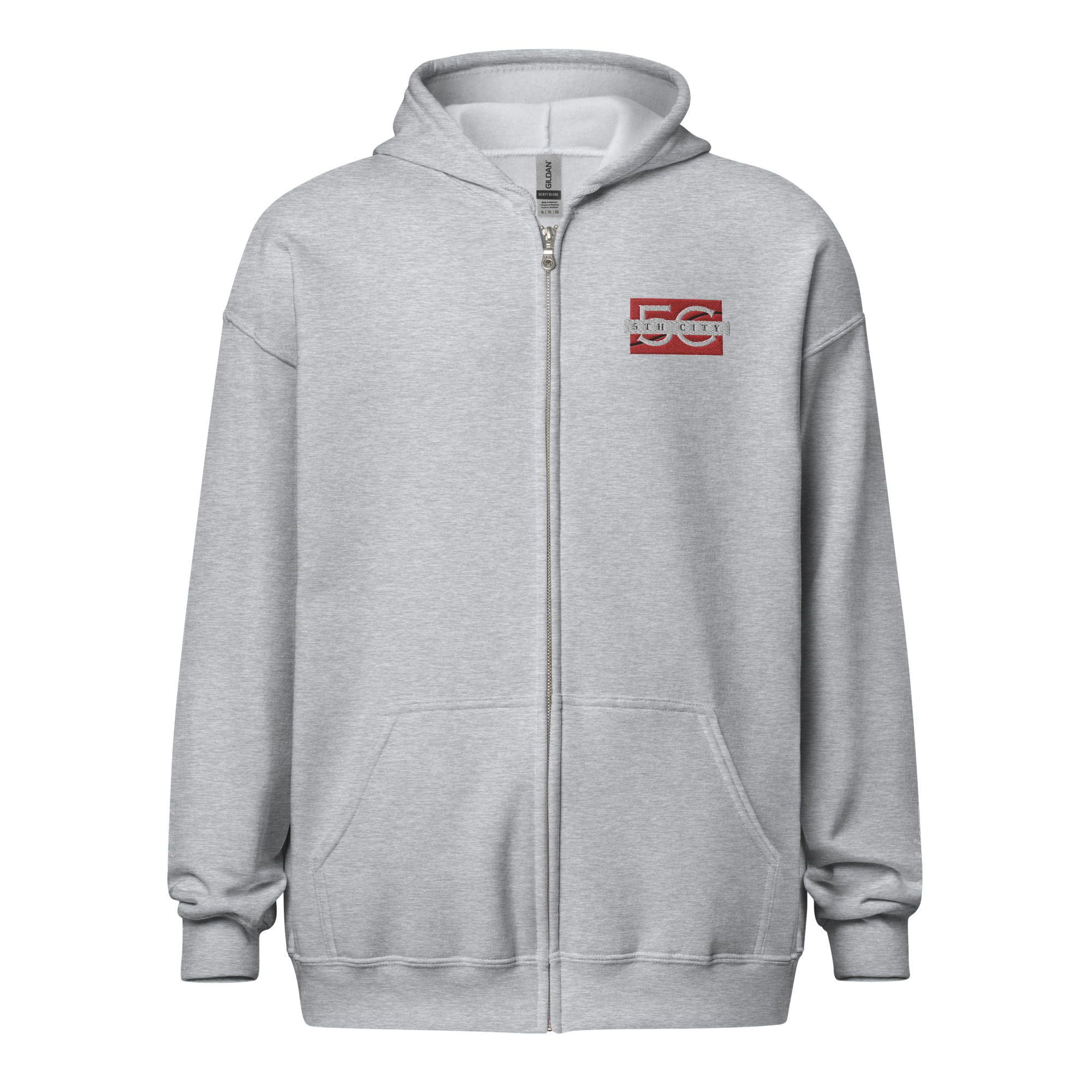 5th City Unisex heavy blend zip hoodie