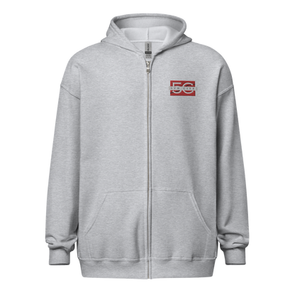 5th City Unisex heavy blend zip hoodie