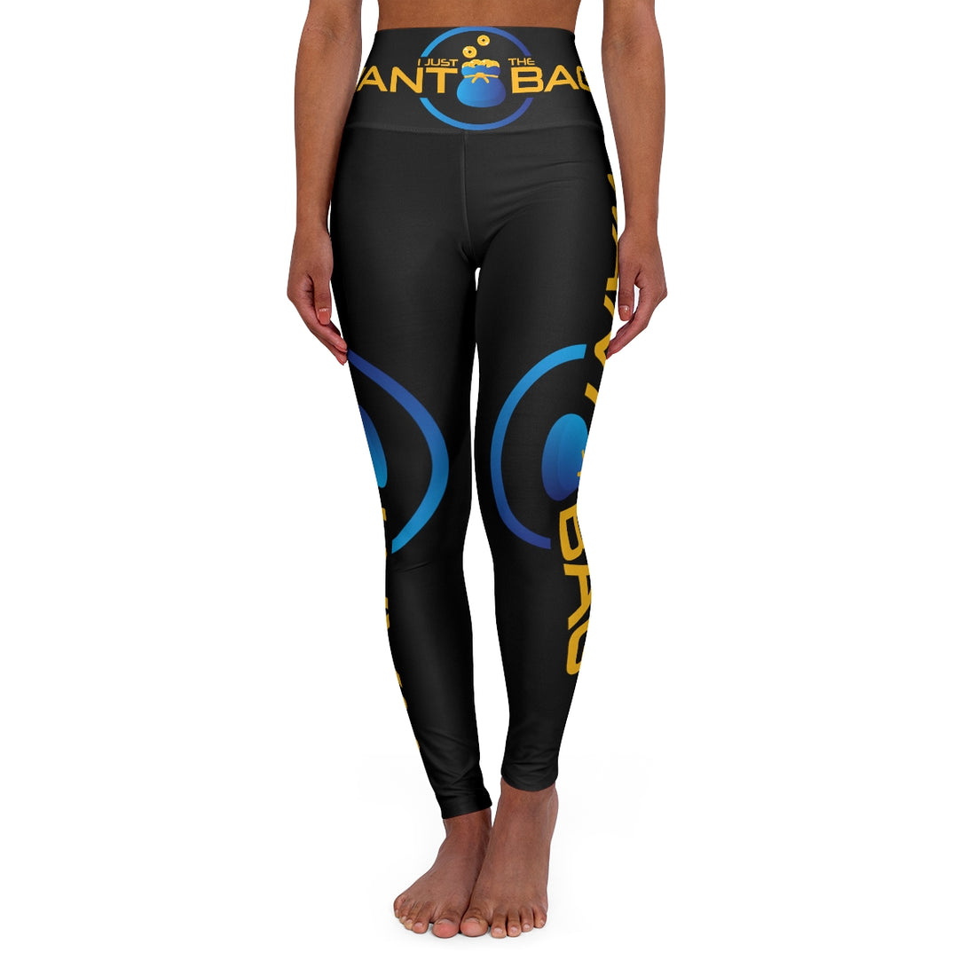 I.J.W.T.B. High Waisted Yoga Leggings - BAG GUY APPAREL L.L.C.