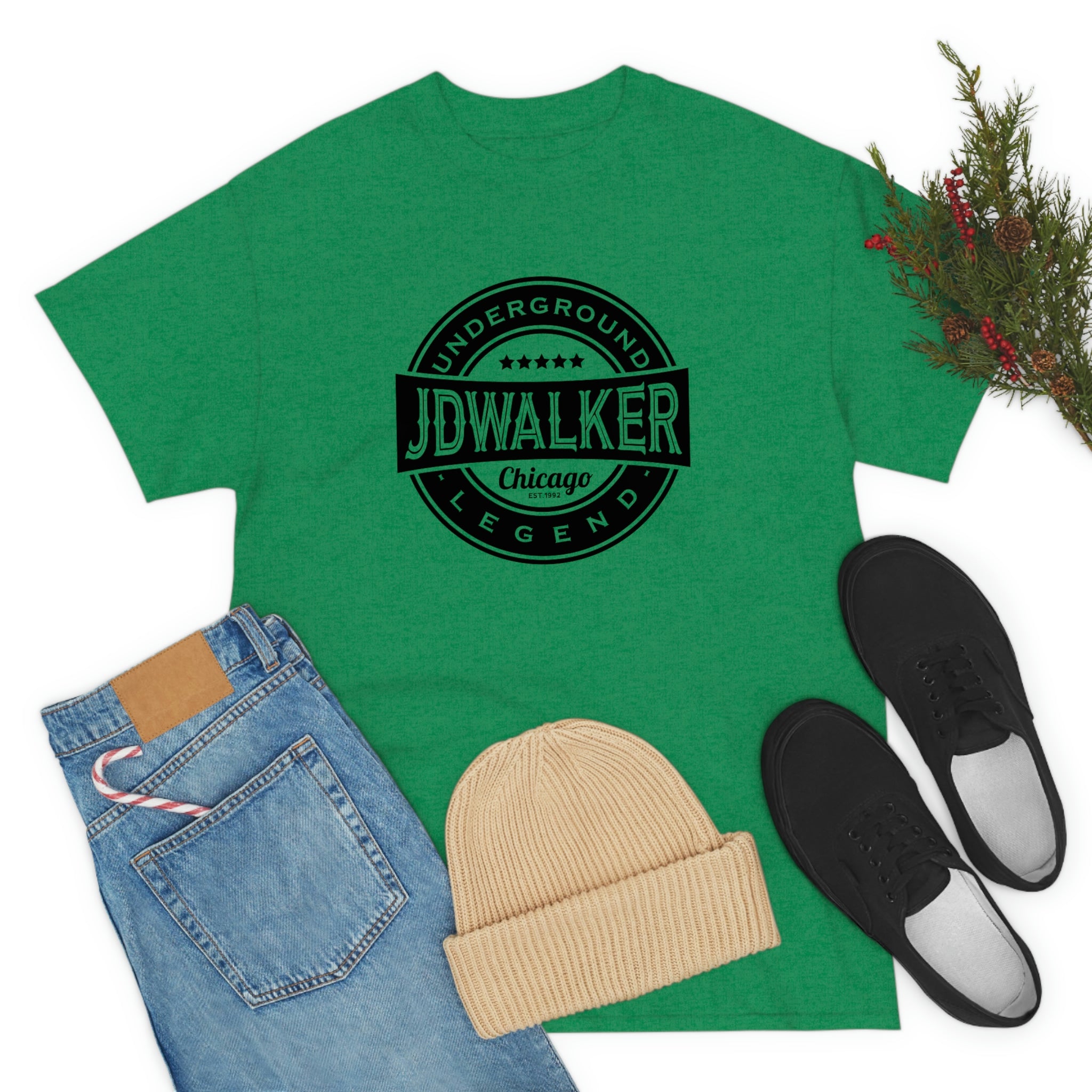 J.D.Walker Chicago Rap Godfather Cotton Tee