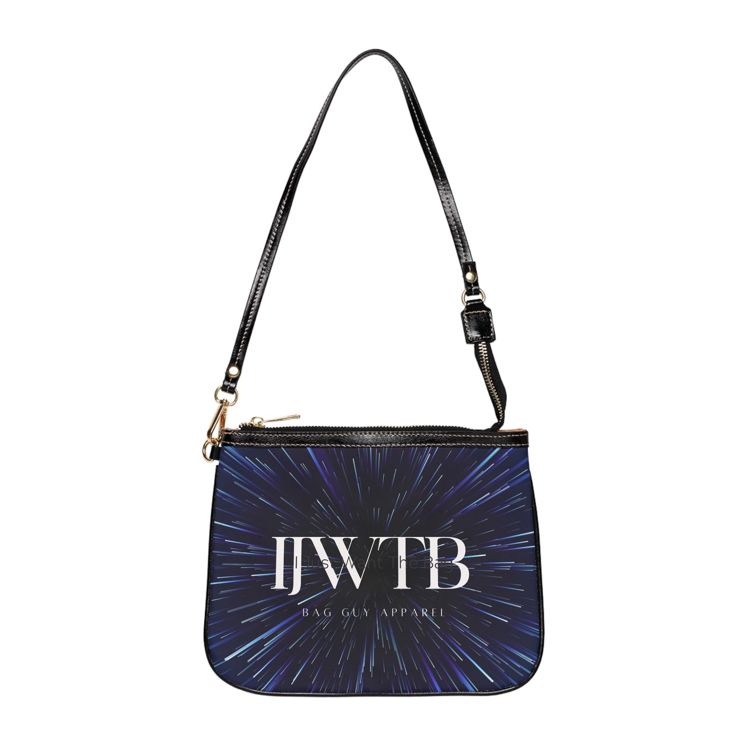 IJWTB Signature Print Small Shoulder Bag