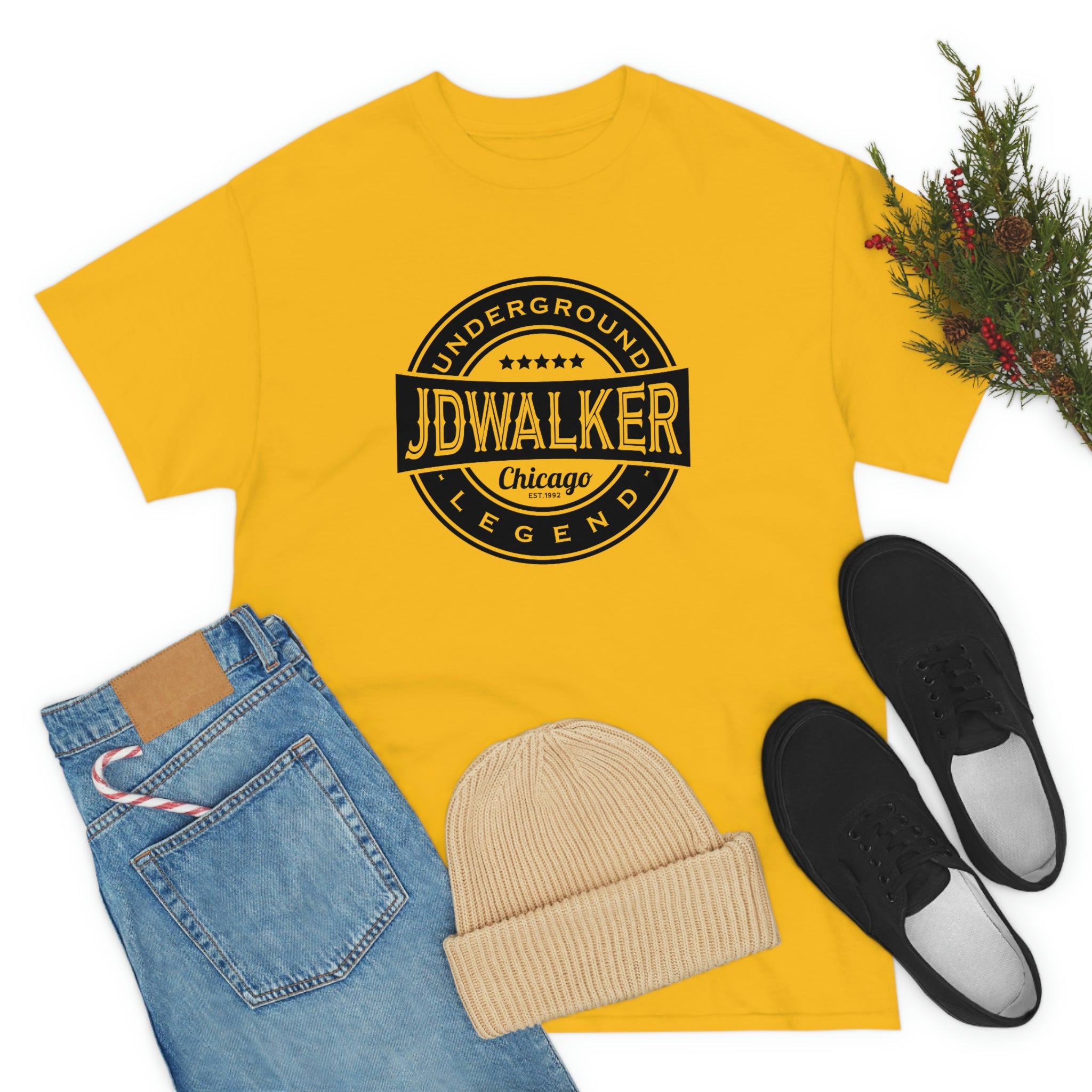 J.D.Walker Chicago Rap Godfather Cotton Tee