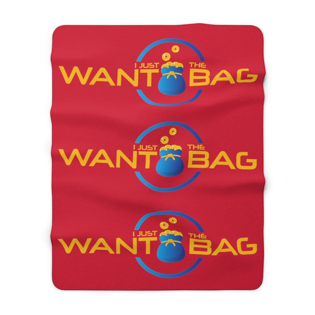 I.J.W.T.B. Sherpa Fleece Blanket - BAG GUY APPAREL L.L.C.