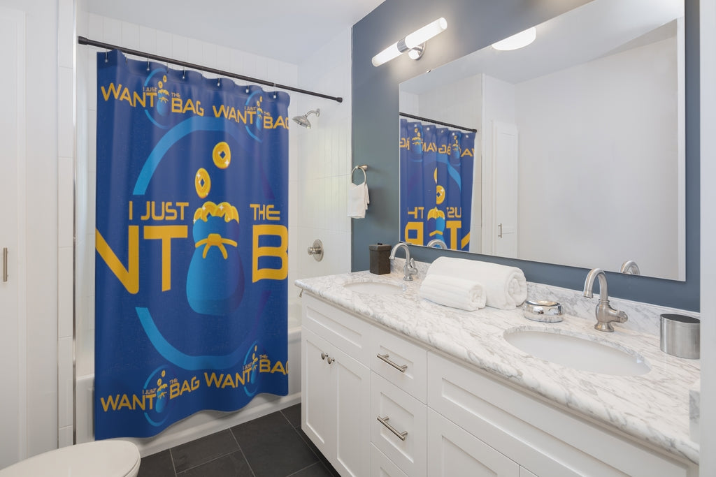 I.J.W.T.B. 100% Polyester Shower Curtains by Bag Guy - Jermaine Montgomery