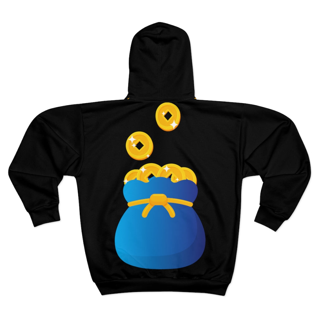 I.J.W.T.B. AOP Unisex Zip Hoodie - Jermaine Montgomery