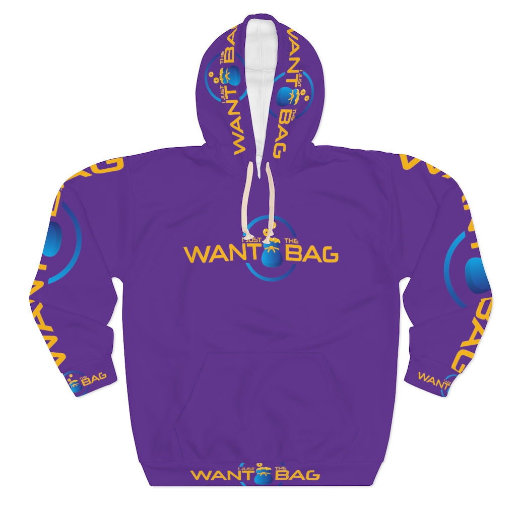 I.J.W.T.B. AOP Unisex Pullover Hoodie - BAG GUY APPAREL L.L.C.