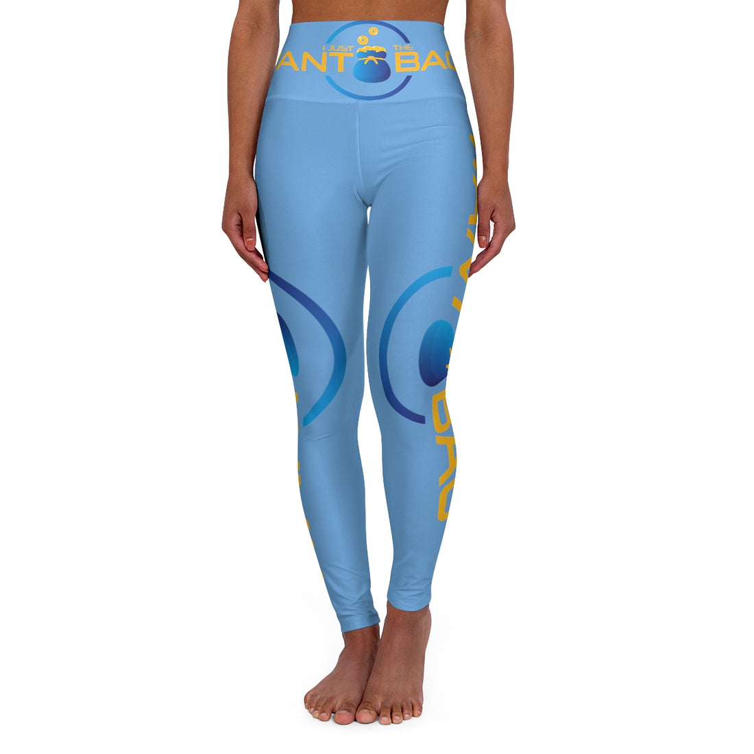 I.J.W.T.B. High Waisted Yoga Leggings - BAG GUY APPAREL L.L.C.