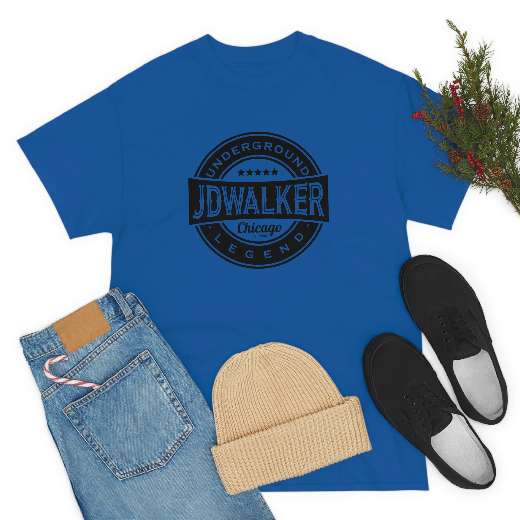 J.D.Walker Chicago Rap Godfather Cotton Tee