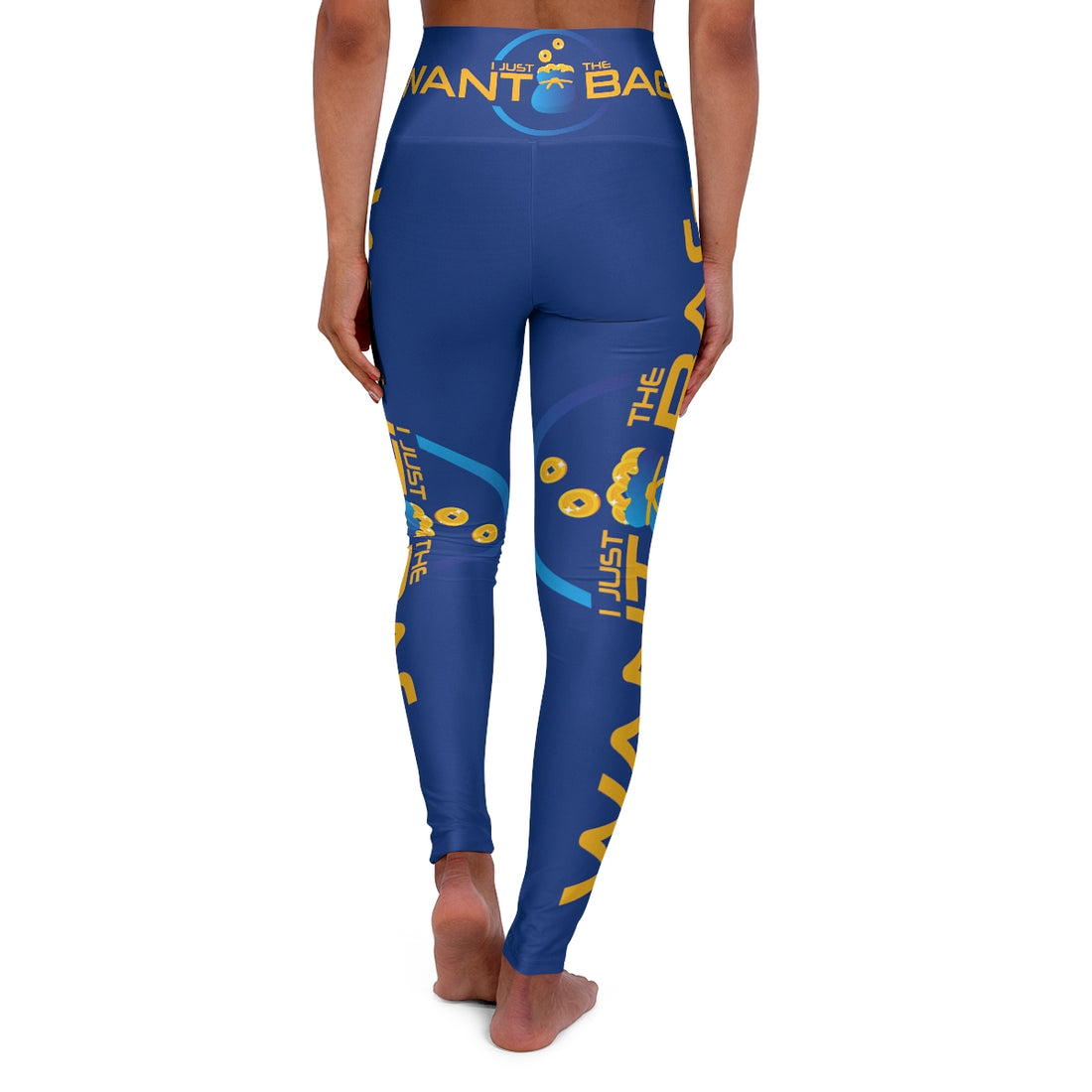 I.J.W.T.B. High Waisted Yoga Leggings - BAG GUY APPAREL L.L.C.