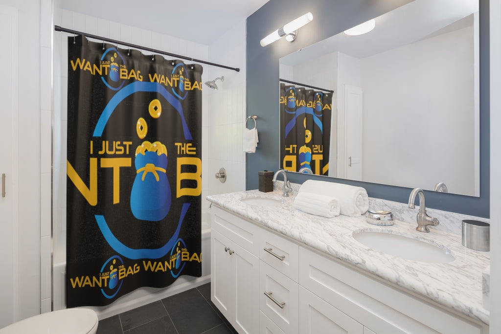 I.J.W.T.B. 100% Polyester Shower Curtains by Bag Guy - Jermaine Montgomery