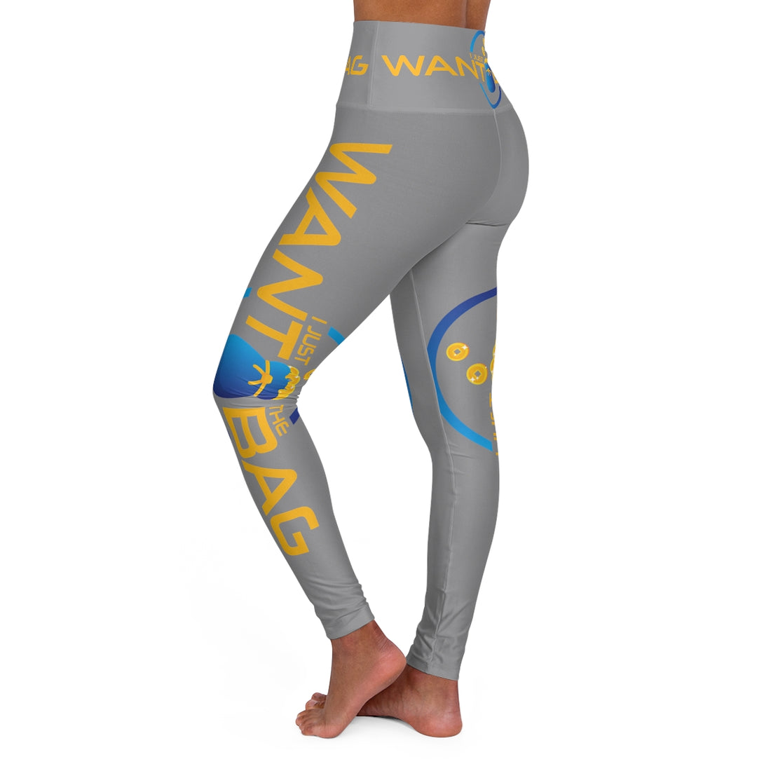 I.J.W.T.B. High Waisted Yoga Leggings - BAG GUY APPAREL L.L.C.