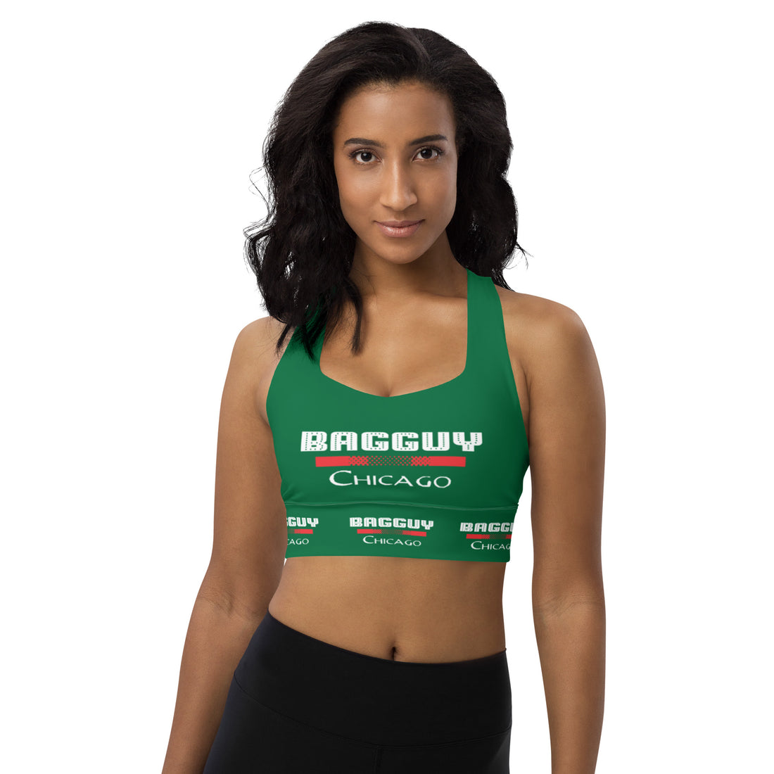 Bagguy Chicago- Longline sports bra