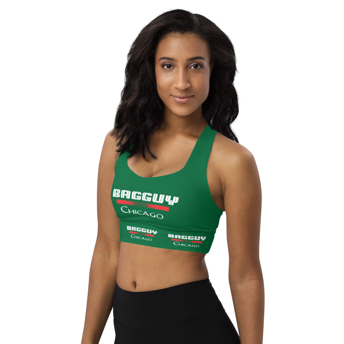 Bagguy Chicago- Longline sports bra