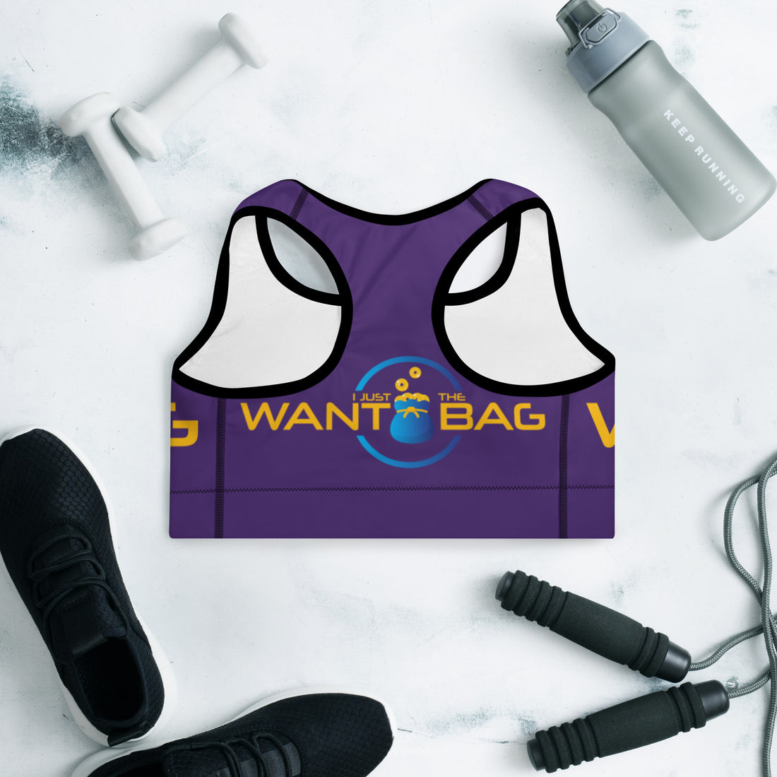 I.J.W.T.B. Padded Sports Bra