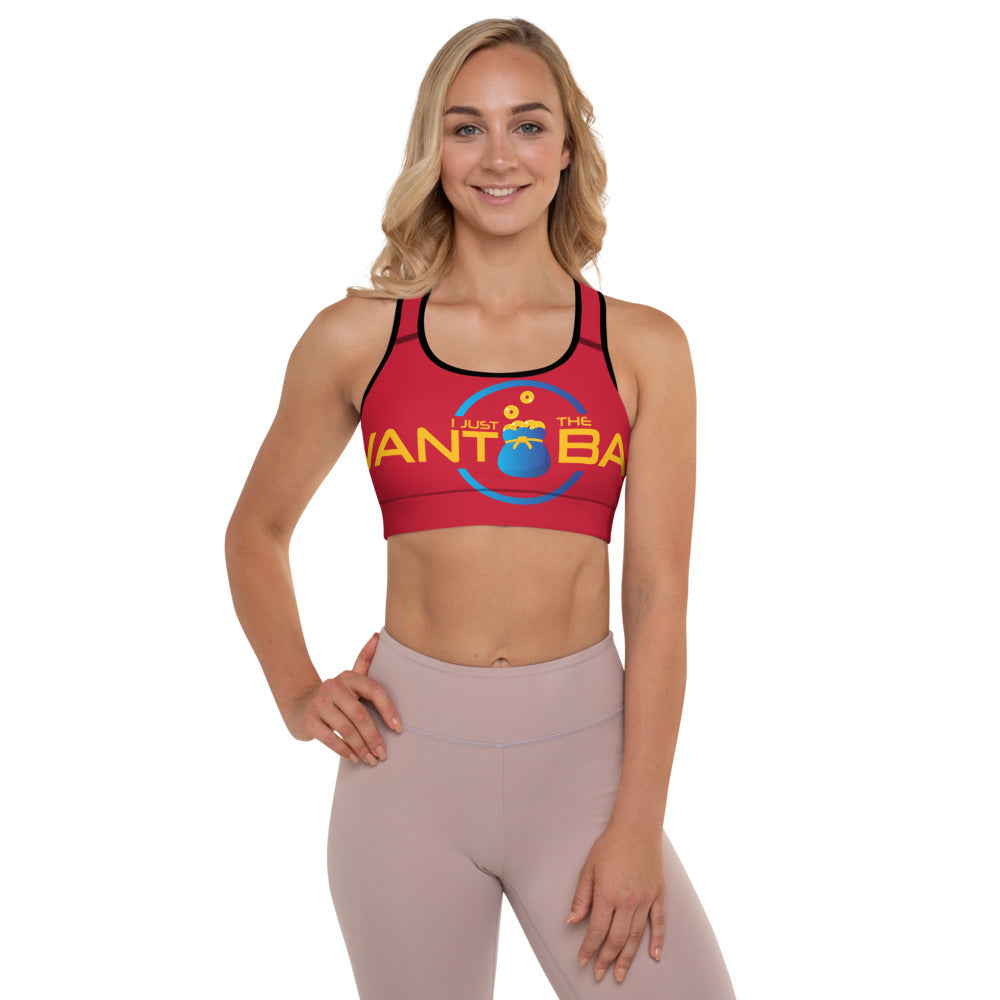 ..I.J.W.T.B.  Padded Sports Bra