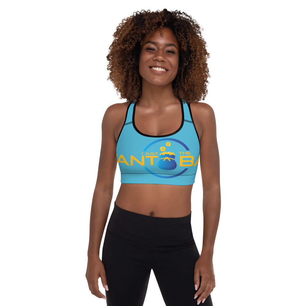 ..I.J.W.T.B.  Padded Sports Bra